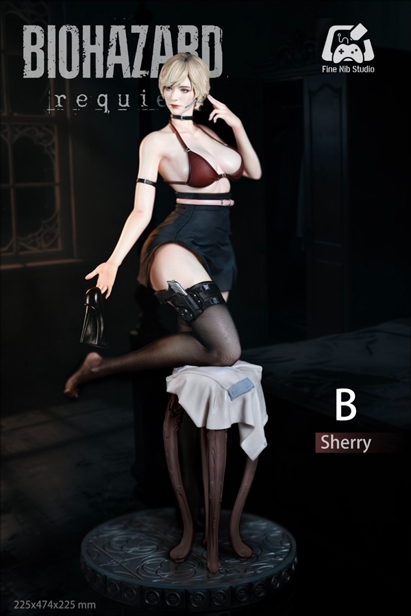 《生化危机：安魂曲》格蕾丝与雪莉18+超性感手办发布