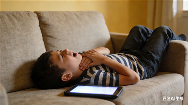 10岁男孩边玩平板边吃猪脚被卡喉:抢救无效不幸去世